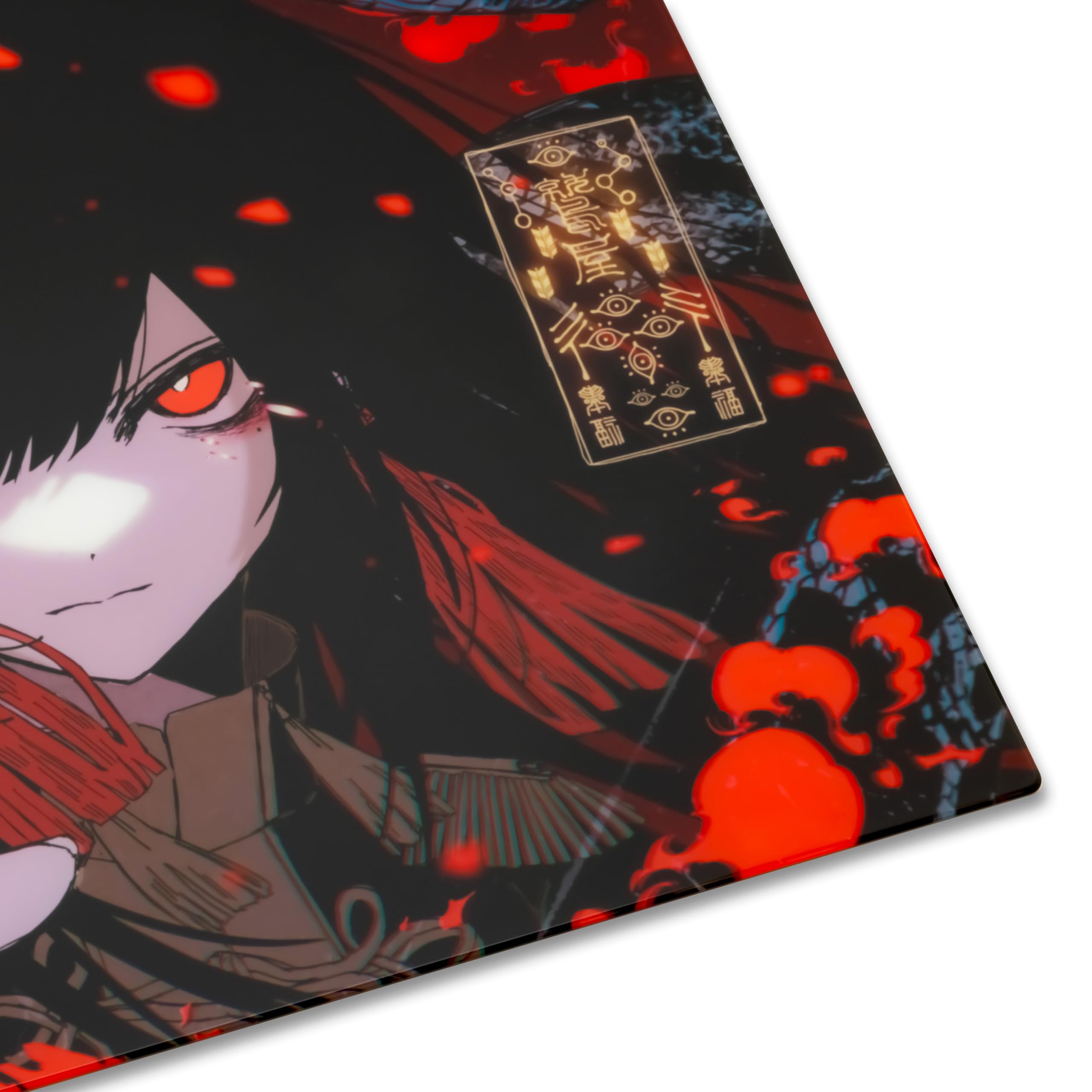 Amazon.co.jp: AbyssGaming 紅玉 ゲーミングガラスマウスパッド プロ
